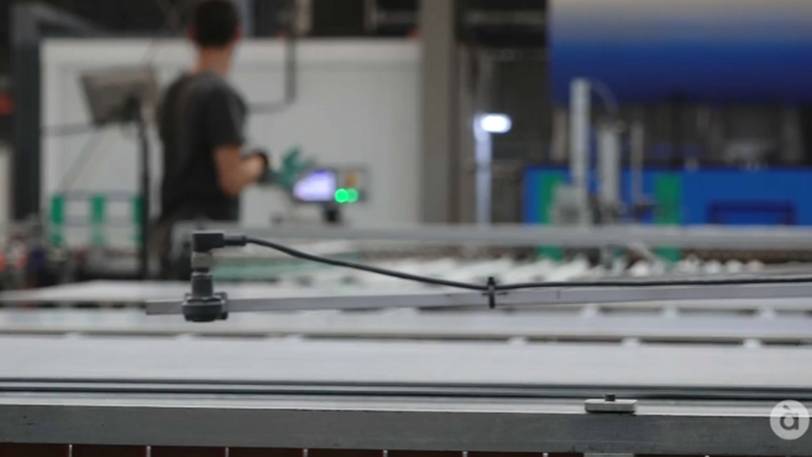 Treballador d'una empresa taulellera