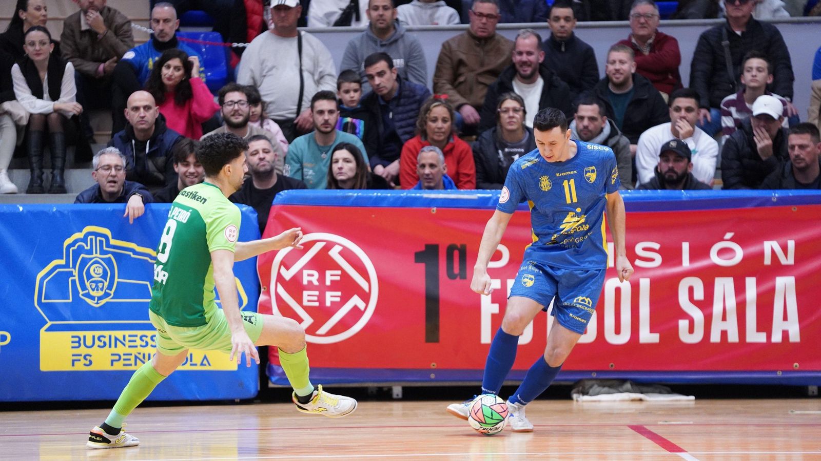 Peiró i Saladié, en una acció del partit