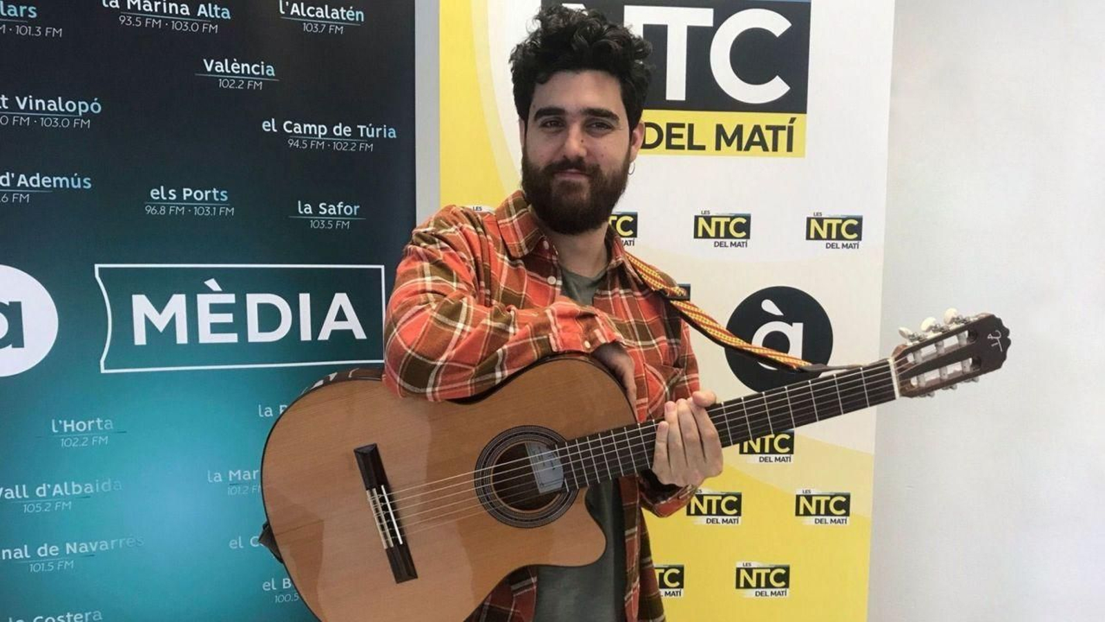 07.02.2022 | Ricardo Moya ha visitat l'estudi de 'Les notícies del matí'