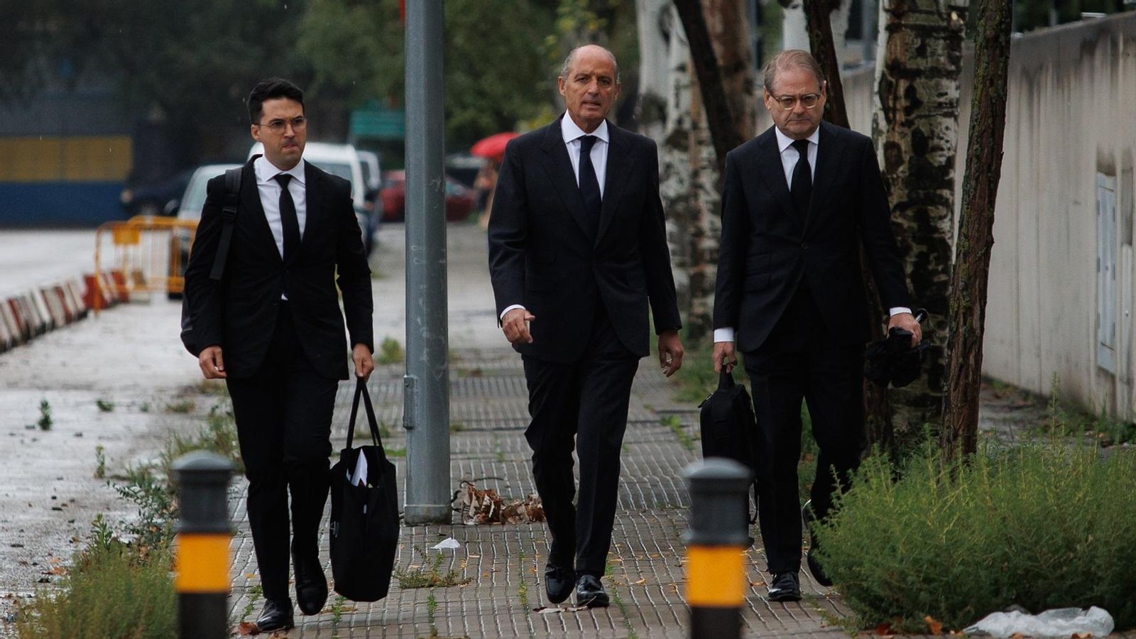 Camps arriba a l'Audiència Nacional per a l'última sessió del juí, aquest dijous