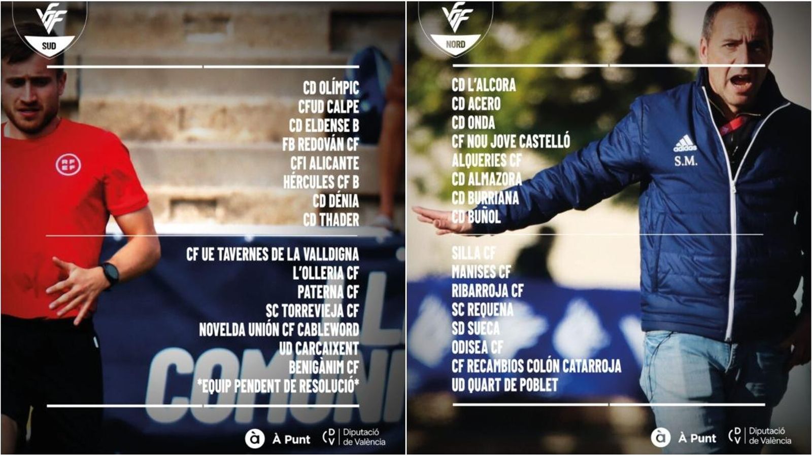 La FFCV està a l'espera de la resolució sobre la plaça que queda per a completar la categoria