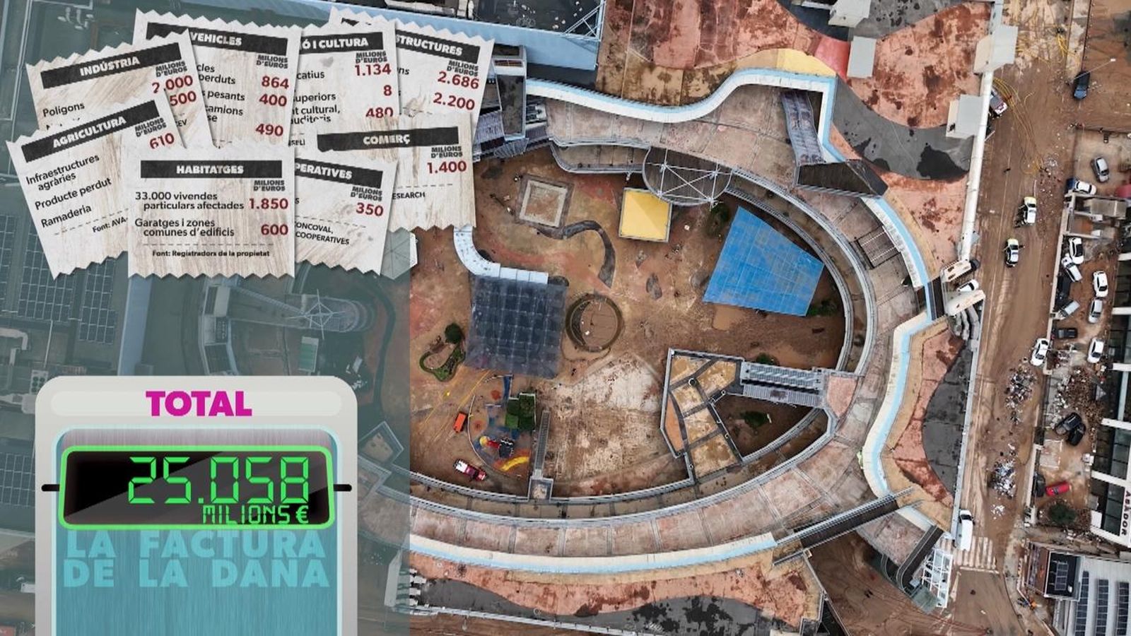 La factura de la DANA