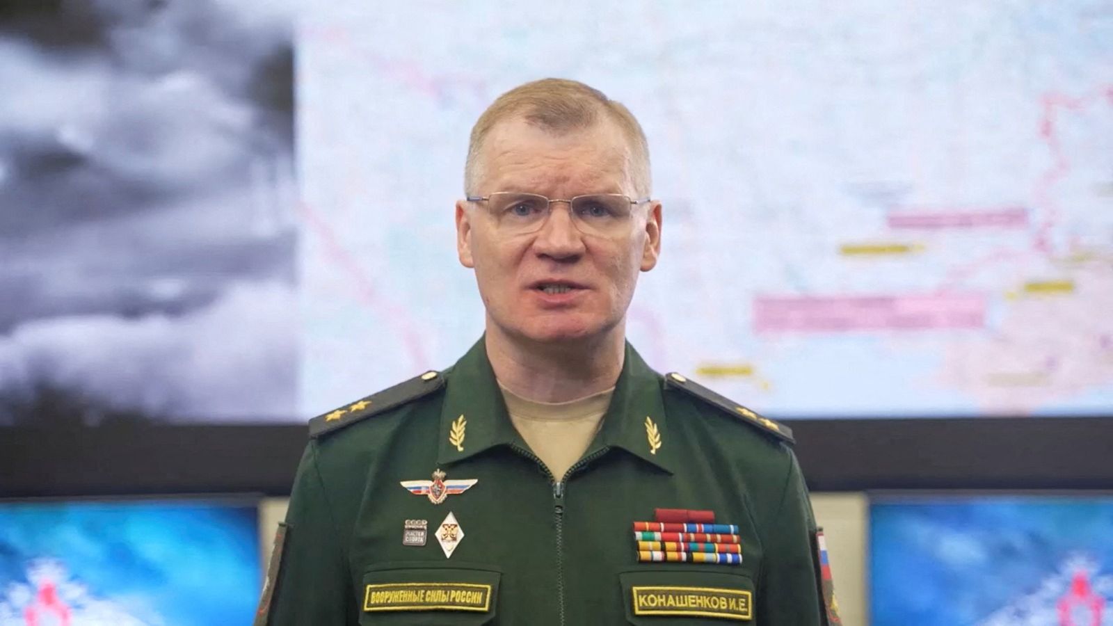 Ígor Konashénkov, portaveu de Defensa rus