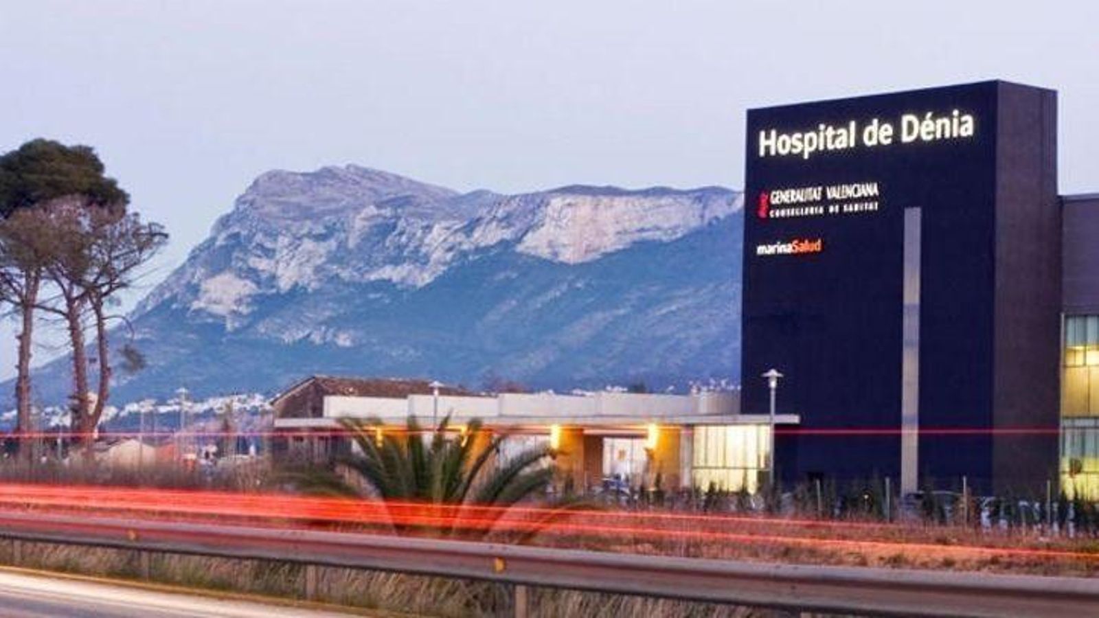 L'Hospital de Dénia, en una imatge d'arxiu