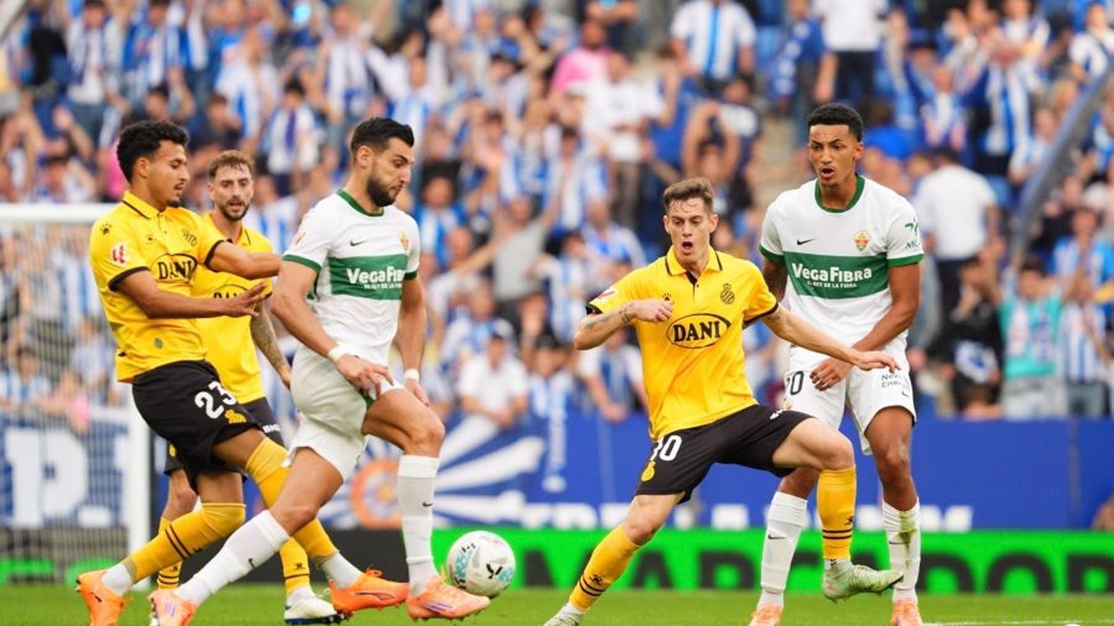 En el partit de la primera volta, a Cornellà-El Prat, l'Espanyol va guanyar 1-0