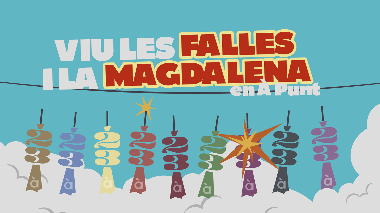 Les Falles i la Magdalena en directe, en À Punt
