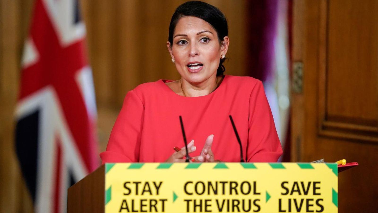 La ministra de l'Interior del Regne Unit, Priti Patel