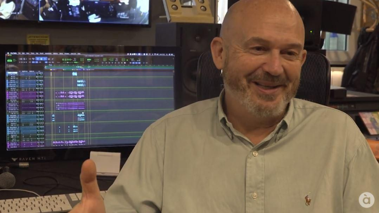 Nacho Maño durant l'entrevista