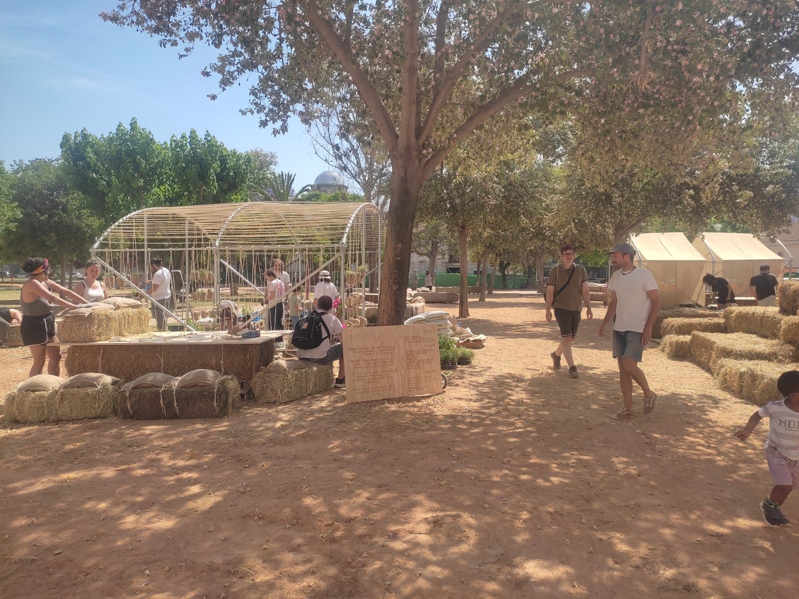 Així és Villa Amparo, el nou parc fet per voluntaris per a Paiporta