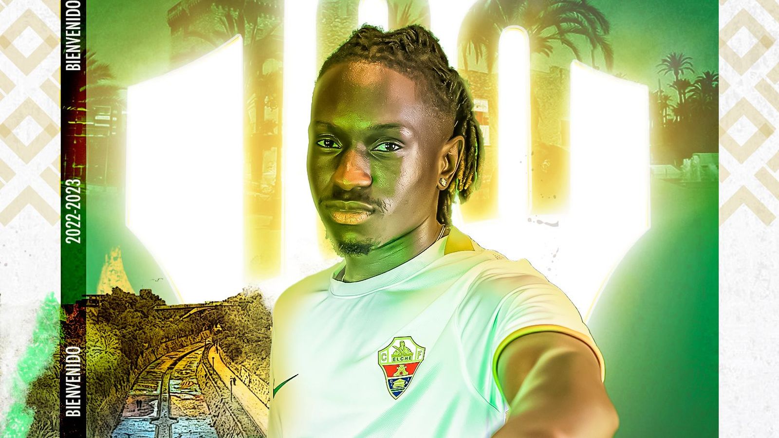 Quina, amb la camiseta de l'Elx