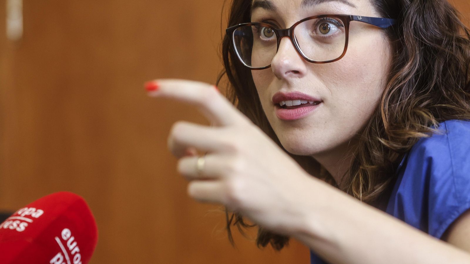 La vicepresidenta, portaveu i consellera d'Igualtat i Polítiques Inclusives de la Generalitat valenciana, Aitana Mas La vicepresidenta, portaveu i consellera d'Igualtat i Polítiques Inclusives de la Generalitat valenciana, Aitana Mas