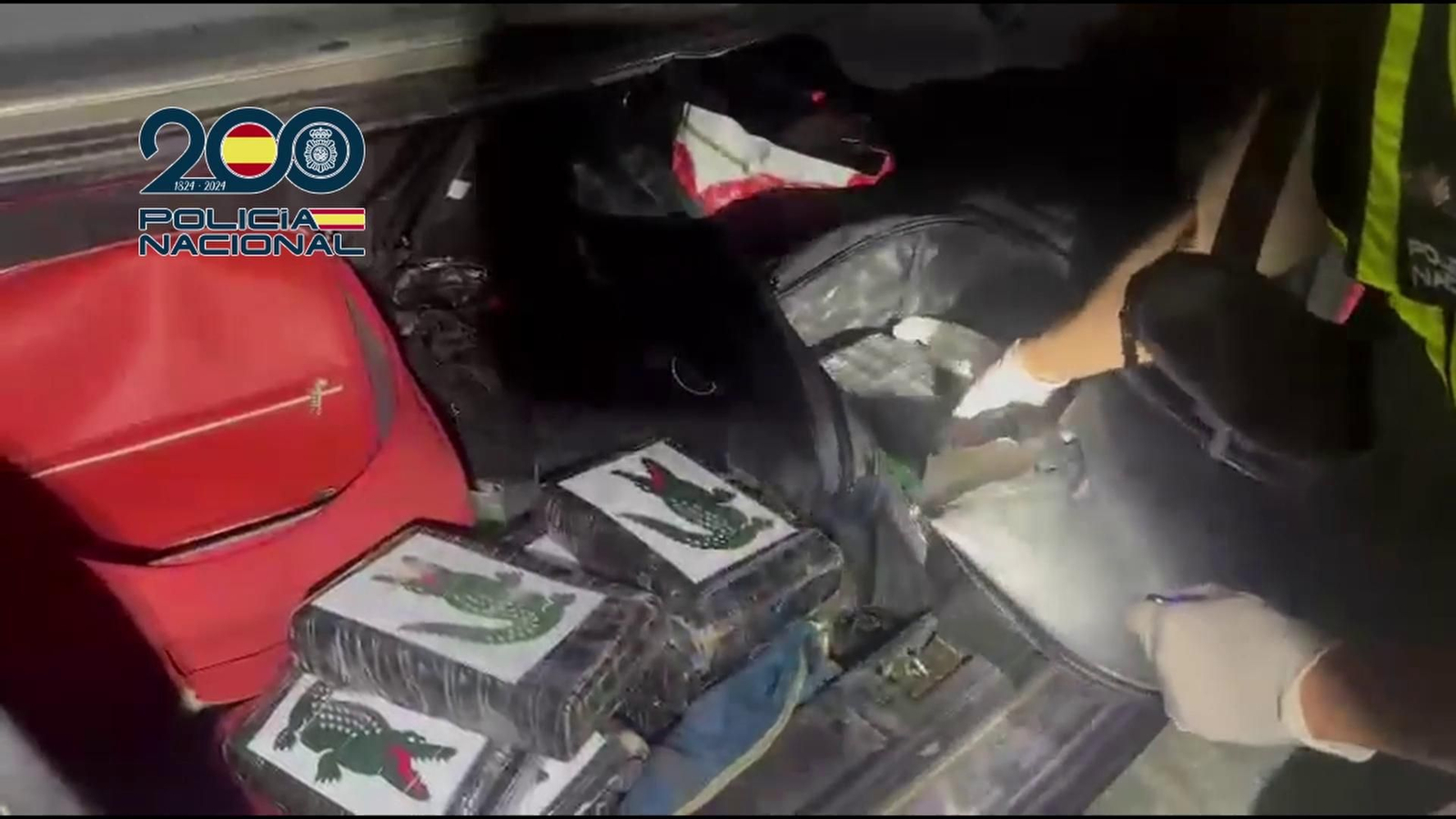 Intervinguts més de dotze quilos de cocaïna, tres armes de foc, vehicles de luxe, rellotges de gran valor i un veler de 14 metres d'eslora