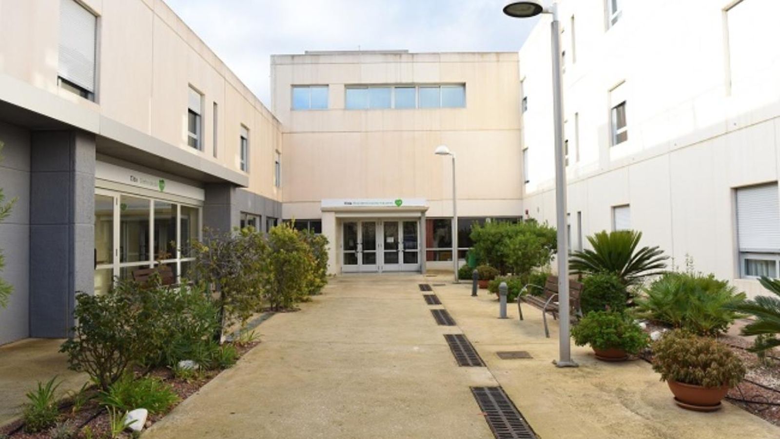 Entrada a la residència DomusVi d'Elda, en una imatge d'arxiu