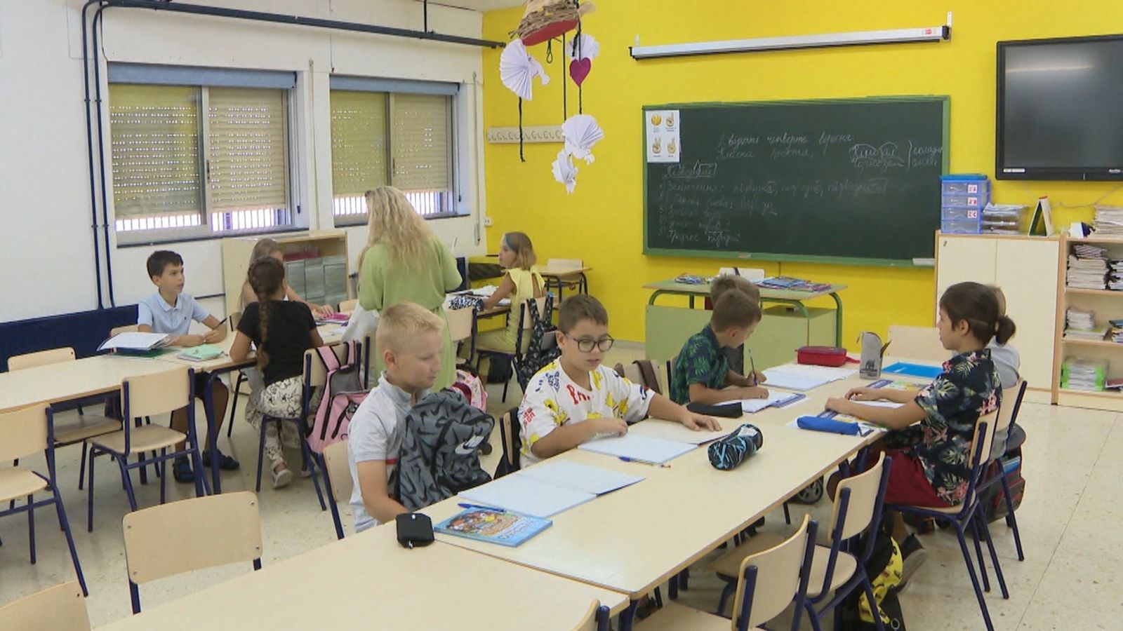 Augmenta l'alumnat rus i ucraïnés a Torrevella