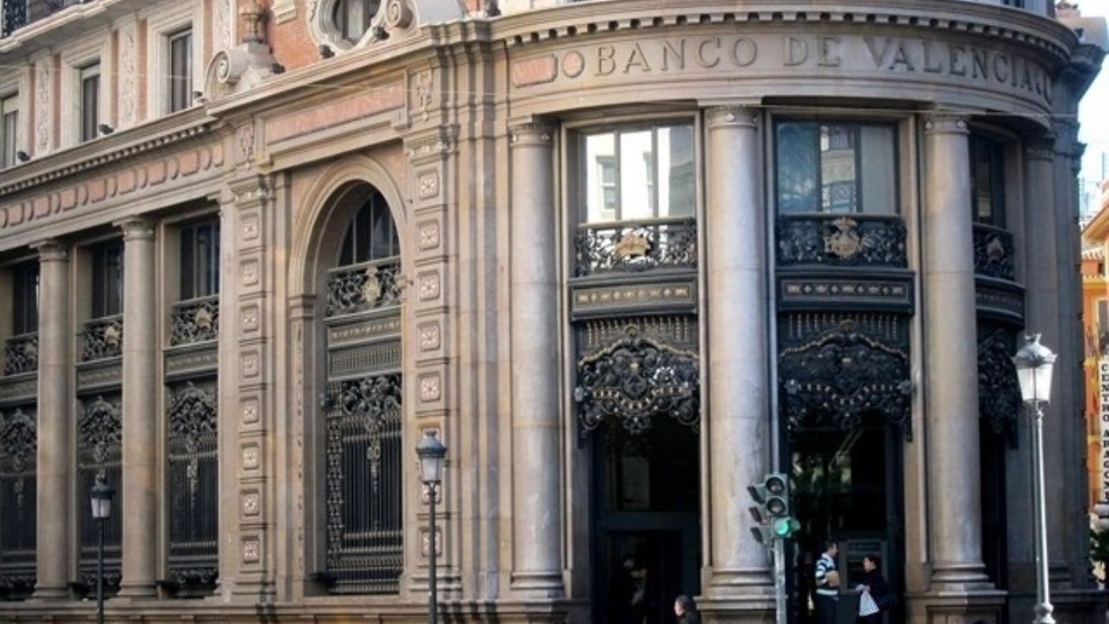 Imatge d'arxiu de l'edifici de Banc de València