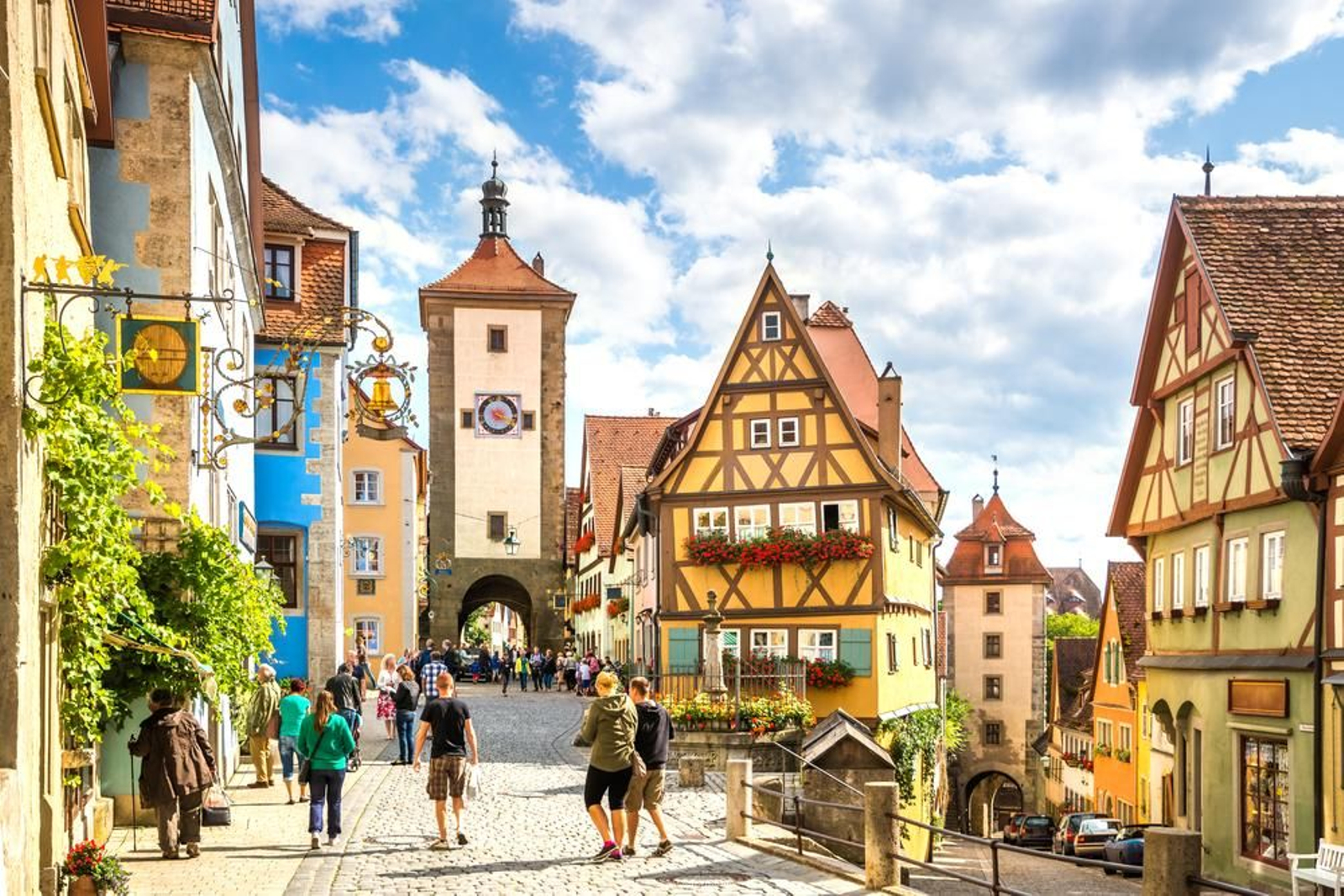 Rothenburg ob der Tauber, una de les ciutats més visitades d'Alemanya