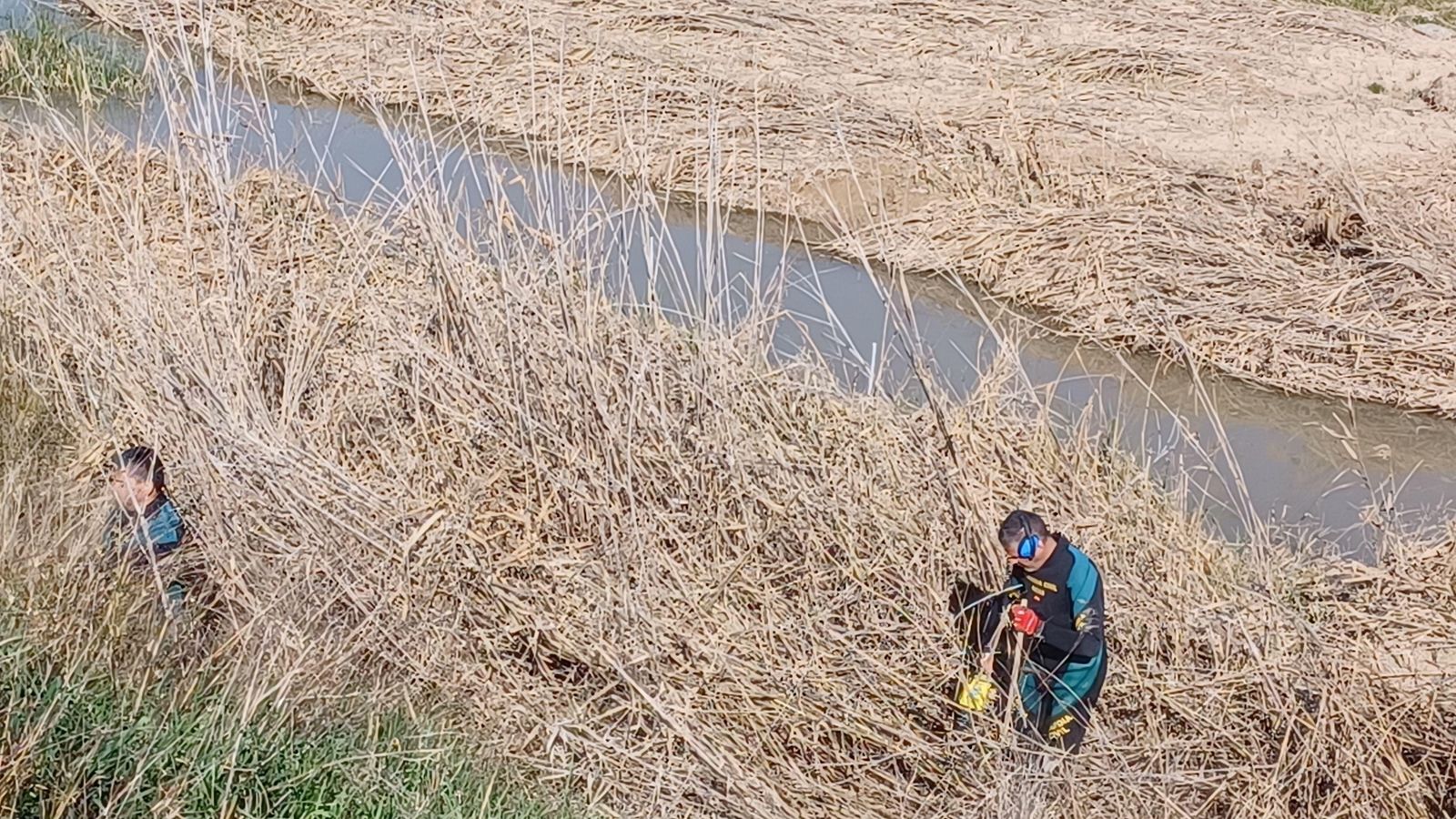La Guàrdia Civil cerca l'arma homicida als voltants del Rubio, Sevilla