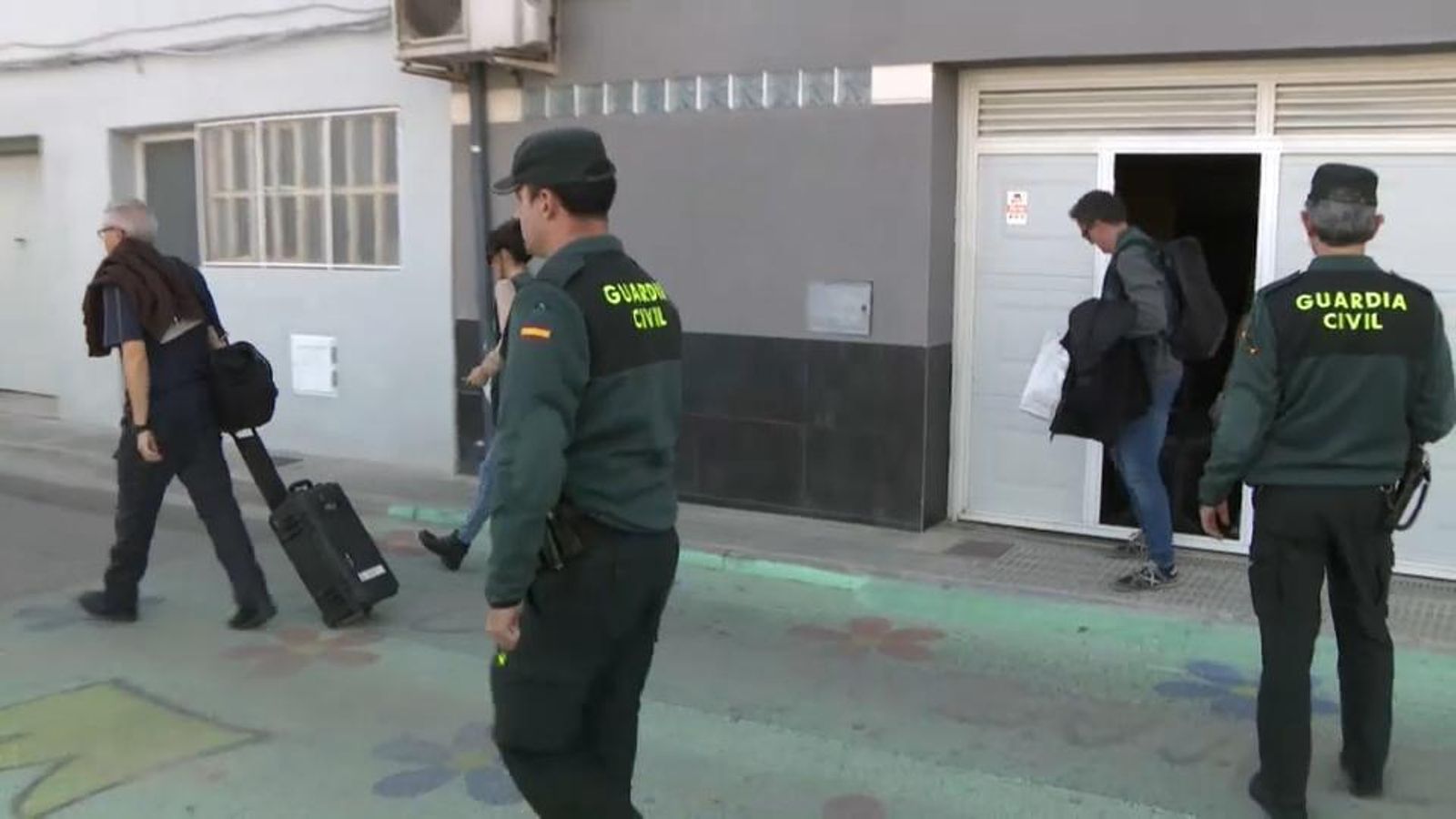 Imatges del dispositiu de recerca de la jove desapareguda