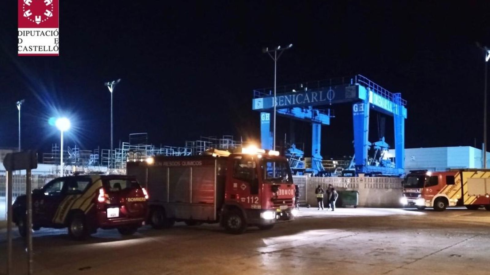 Controlada una fuga de gasoil en aigües del port de Benicarló