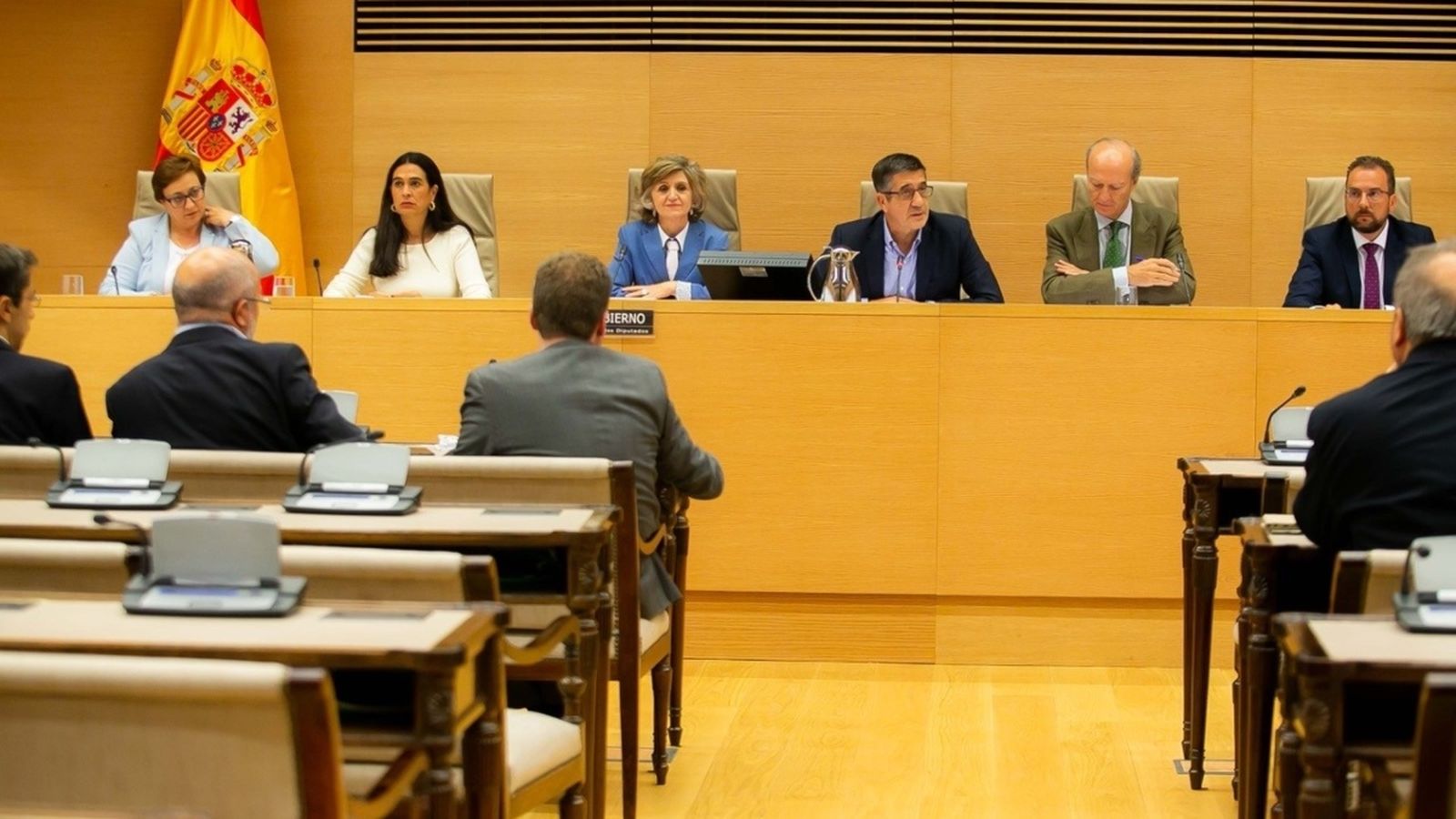 La ministra Carcedo, en la comissió de sanitat del Congrés