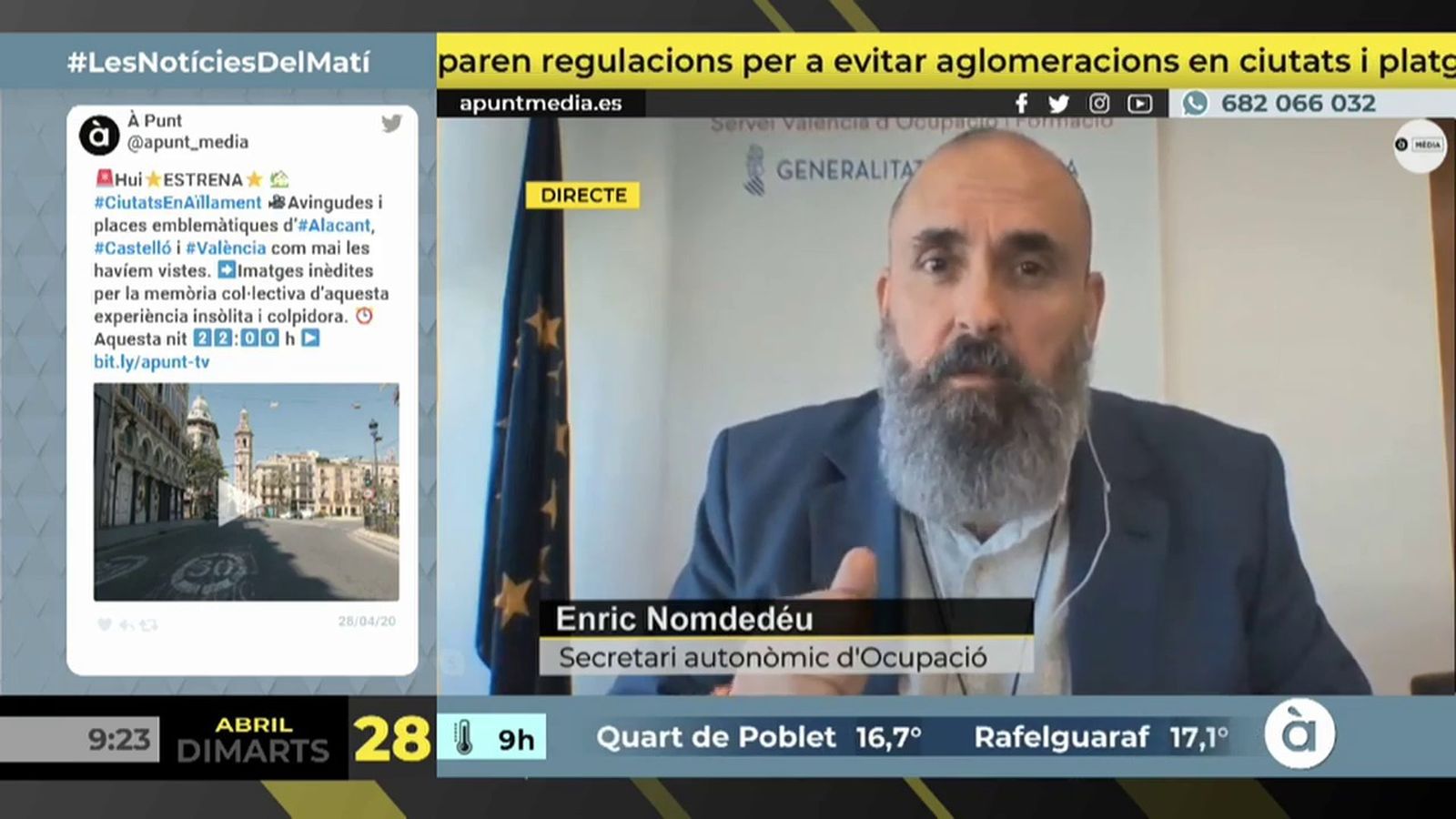 28.04.2020 | Entrevista a Enric Nomdedéu