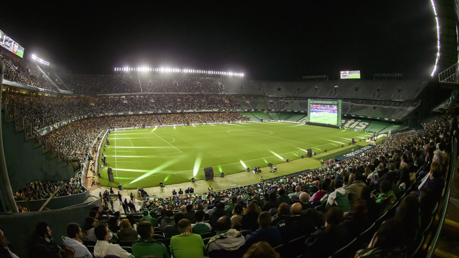 L'estadi de La Cartuja durant la final de la Copa del Rei
