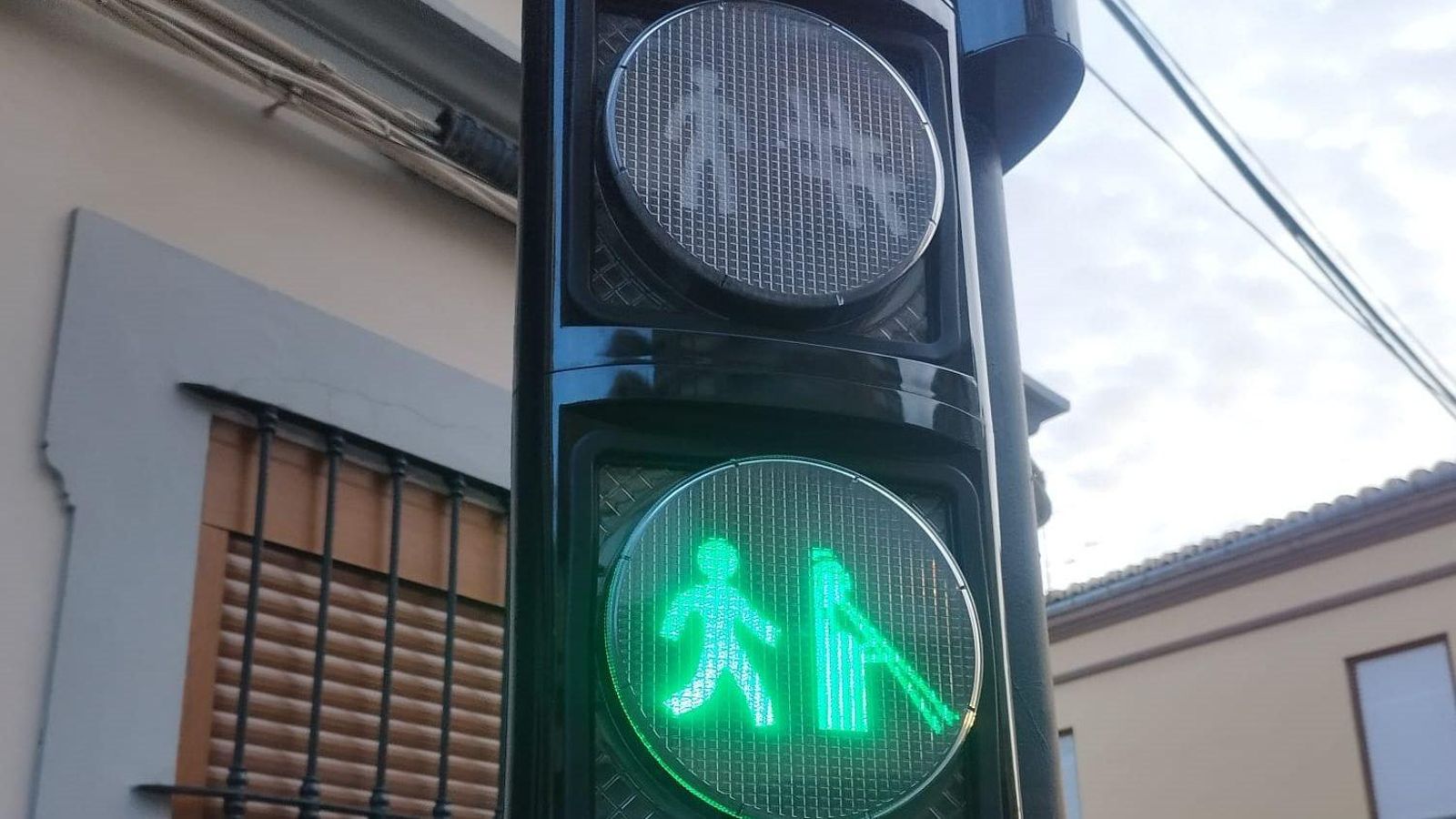 Semàfor de Llíria amb toc musical