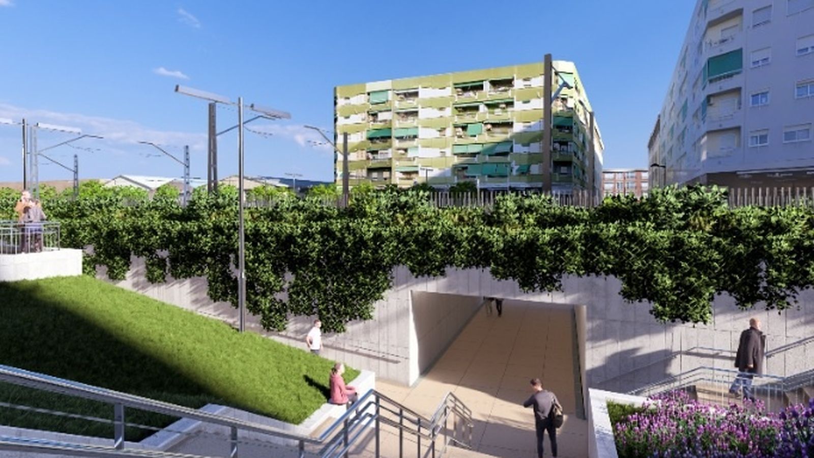 La proposta passa per construir un pas subterrani