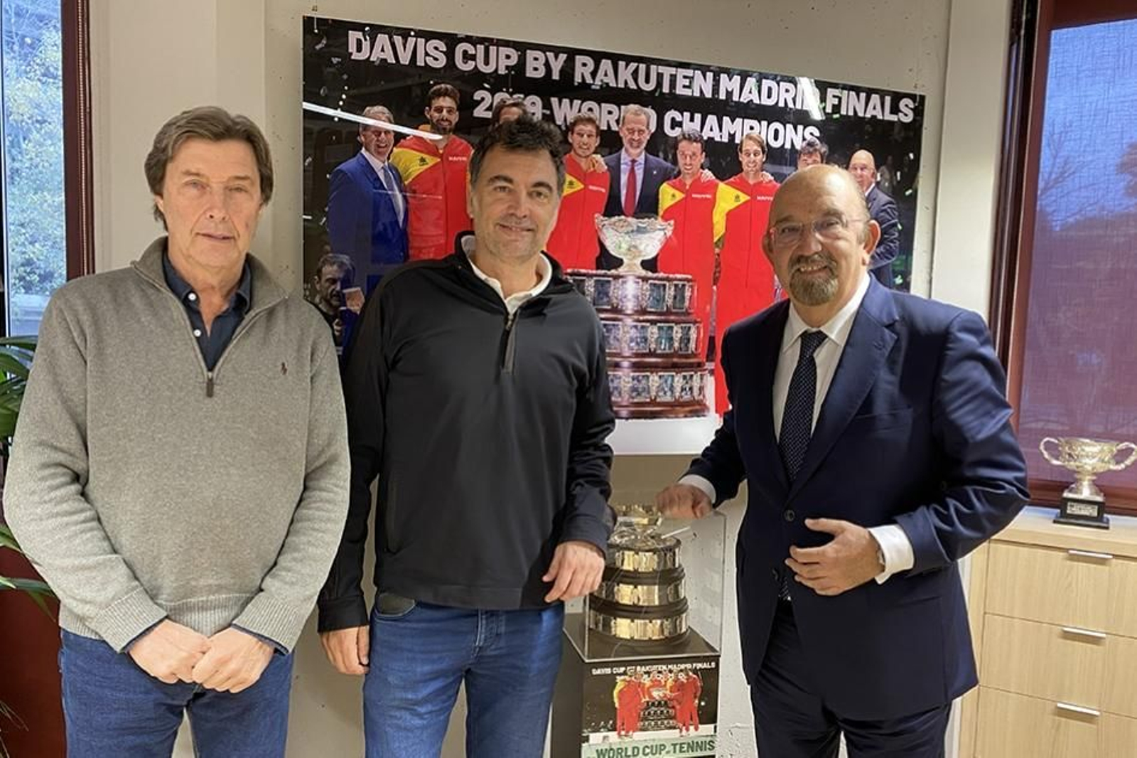 Bruguera i Miguel Díaz, president de la RFET