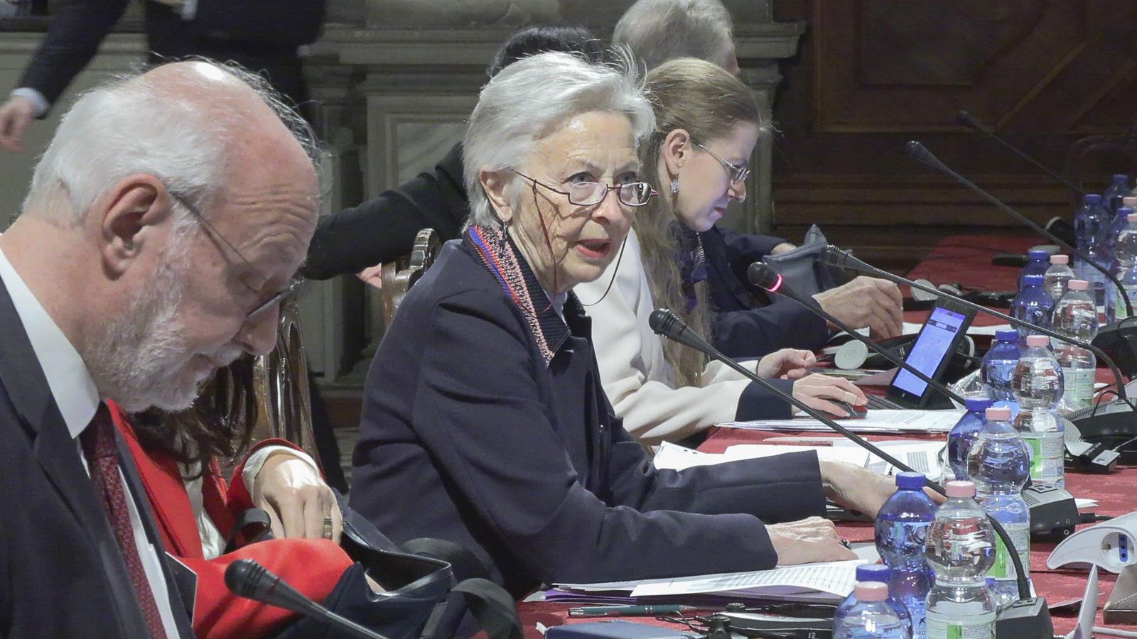 La presidenta de la Comissió de Venècia, Claire Bazy Malaurie