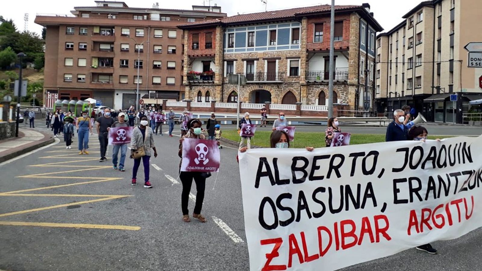 Quatre mesos de cerca a Zaldibar sense trobar els dos desapareguts