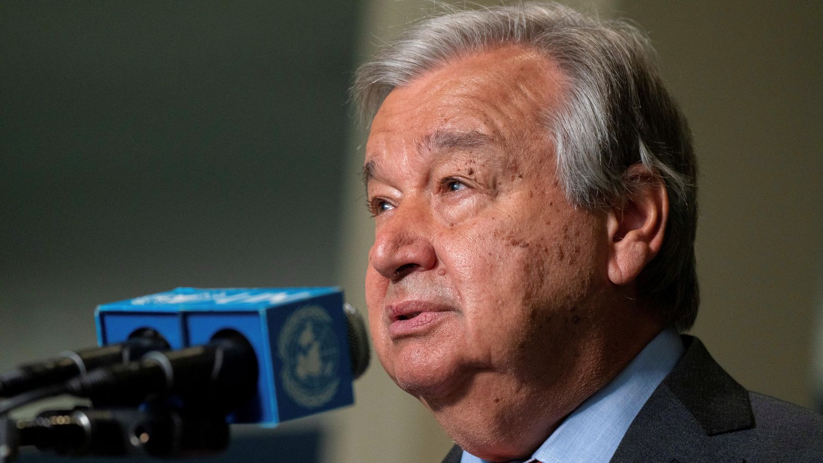 El secretari general de l'ONU, António Guterres, el passat dilluns