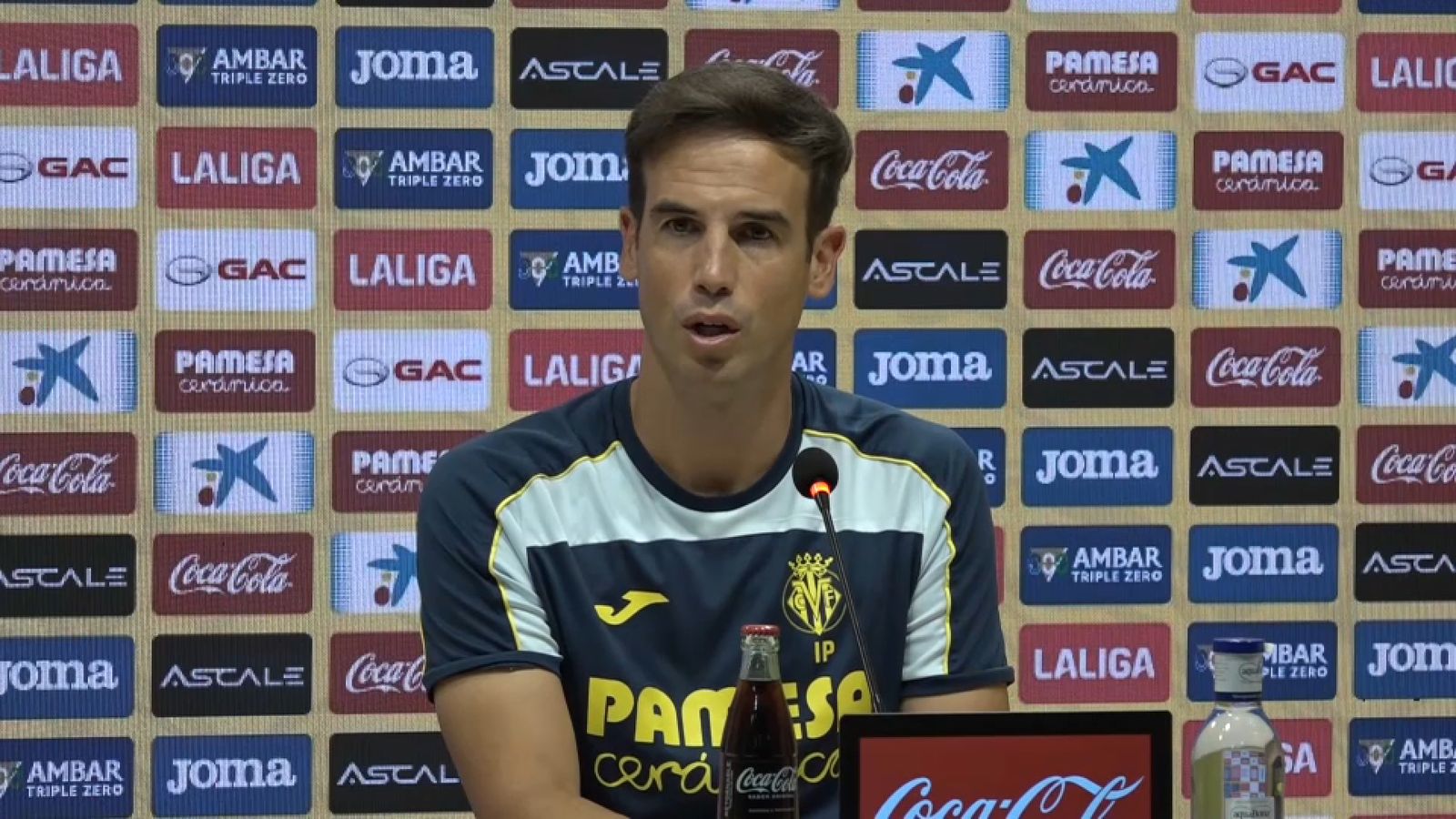 El tècnic del Villarreal, Íñigo Pérez