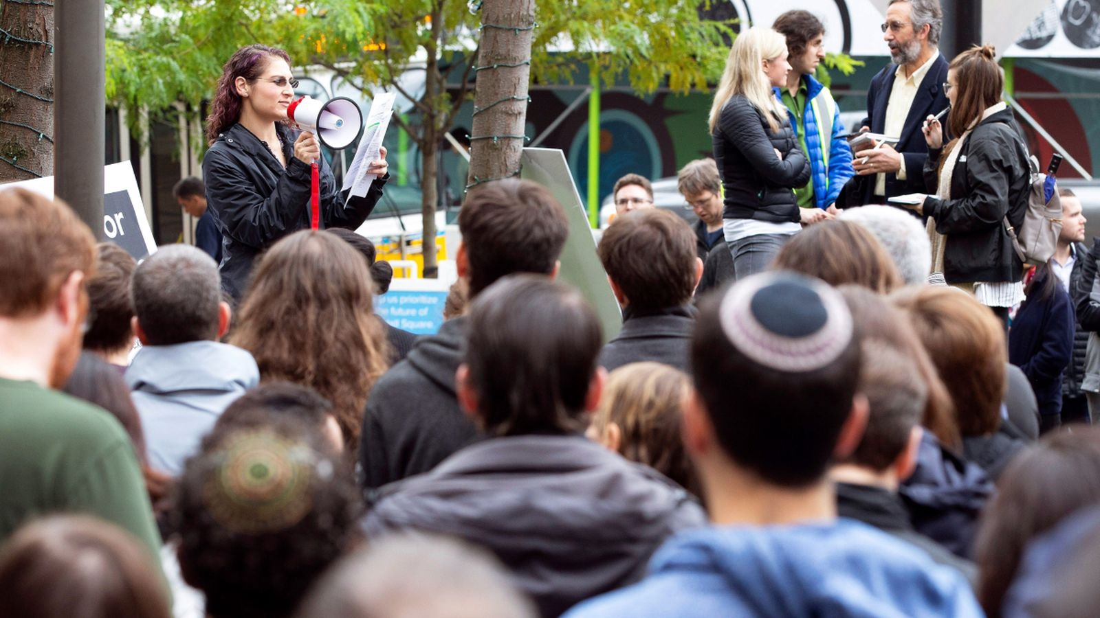 Treballadors de Google es manifesten a tot el món