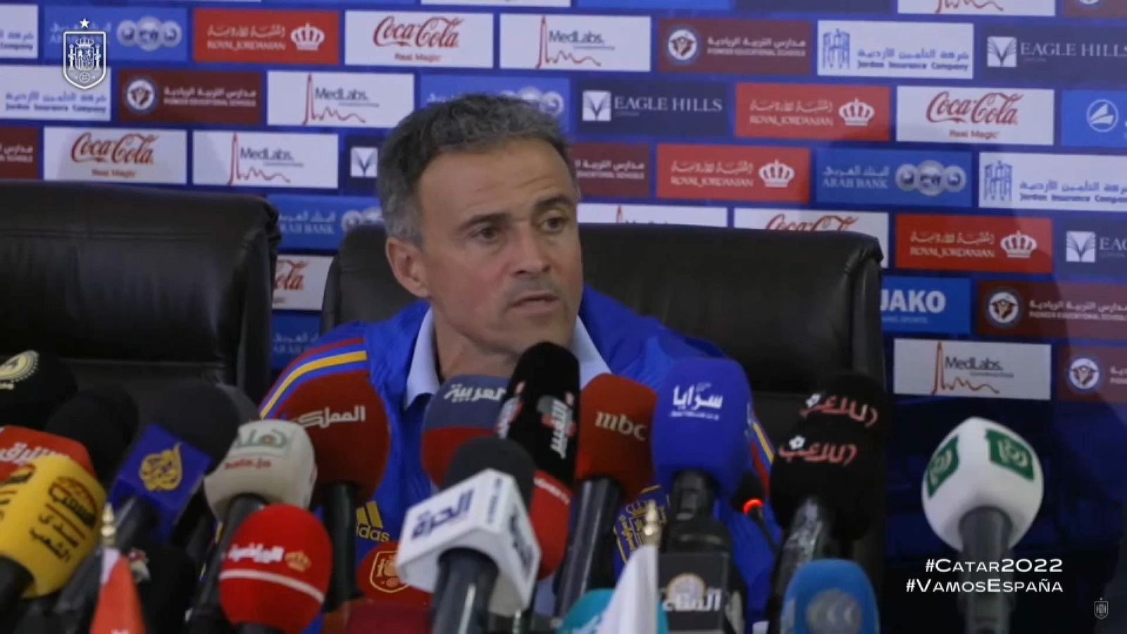 El seleccionador espanyol, Luis Enrique