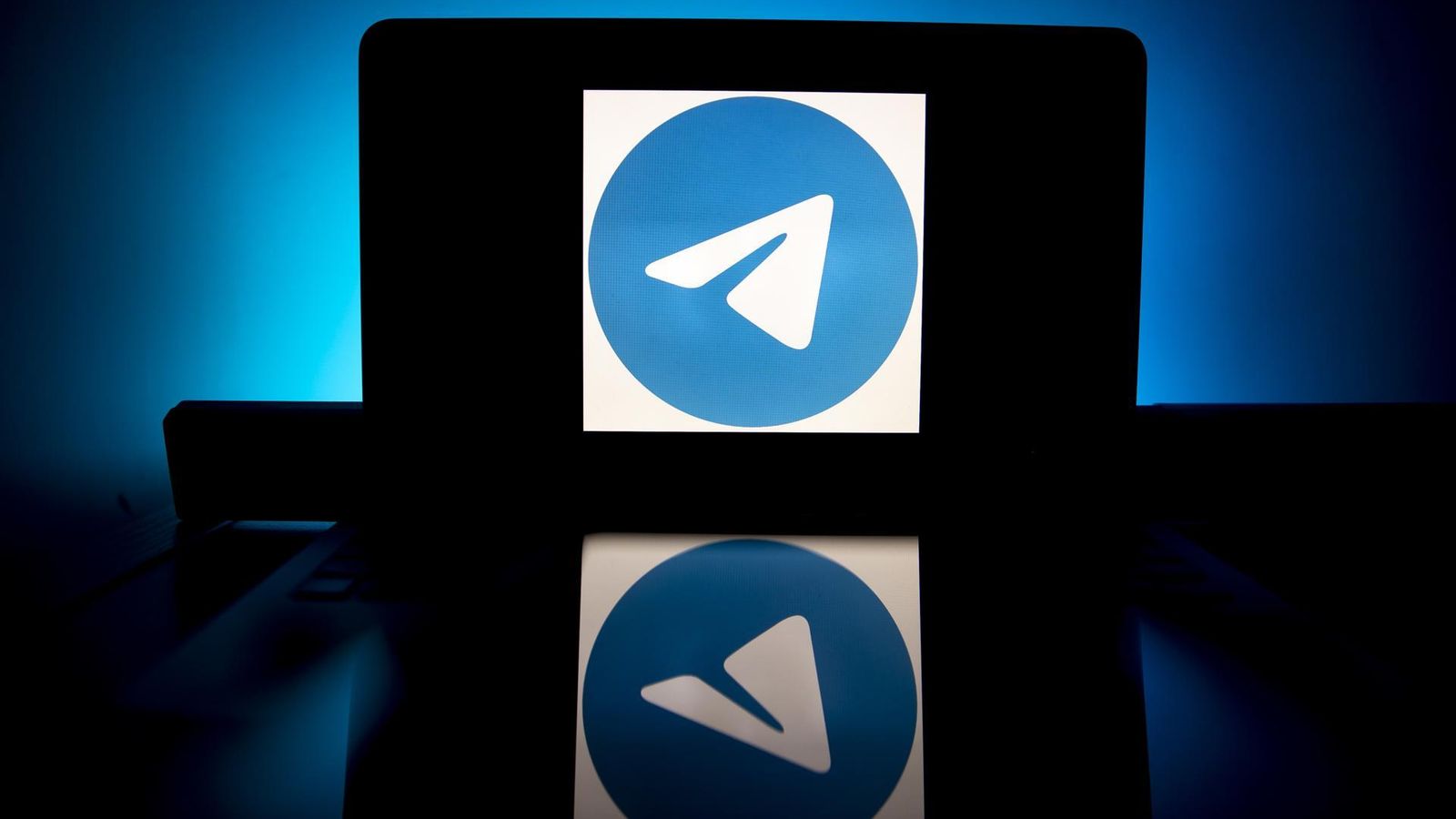 Imatge d'arxiu del logotip de l'aplicació de missatgeria Telegram Imatge d'arxiu del logotip de l'aplicació de missatgeria Telegram