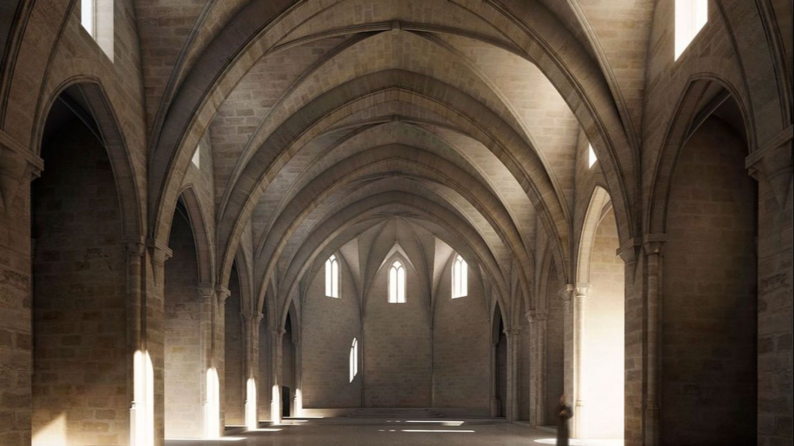 Imatge del projecte de restauració de l'esglèsia de Sant Nicolàs