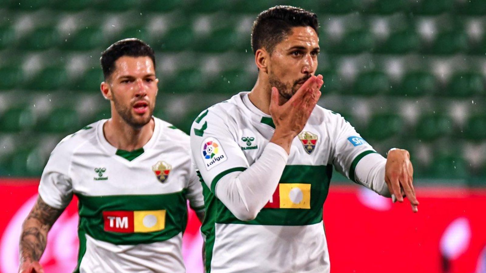 Fidel marca el gol de l'Elx
