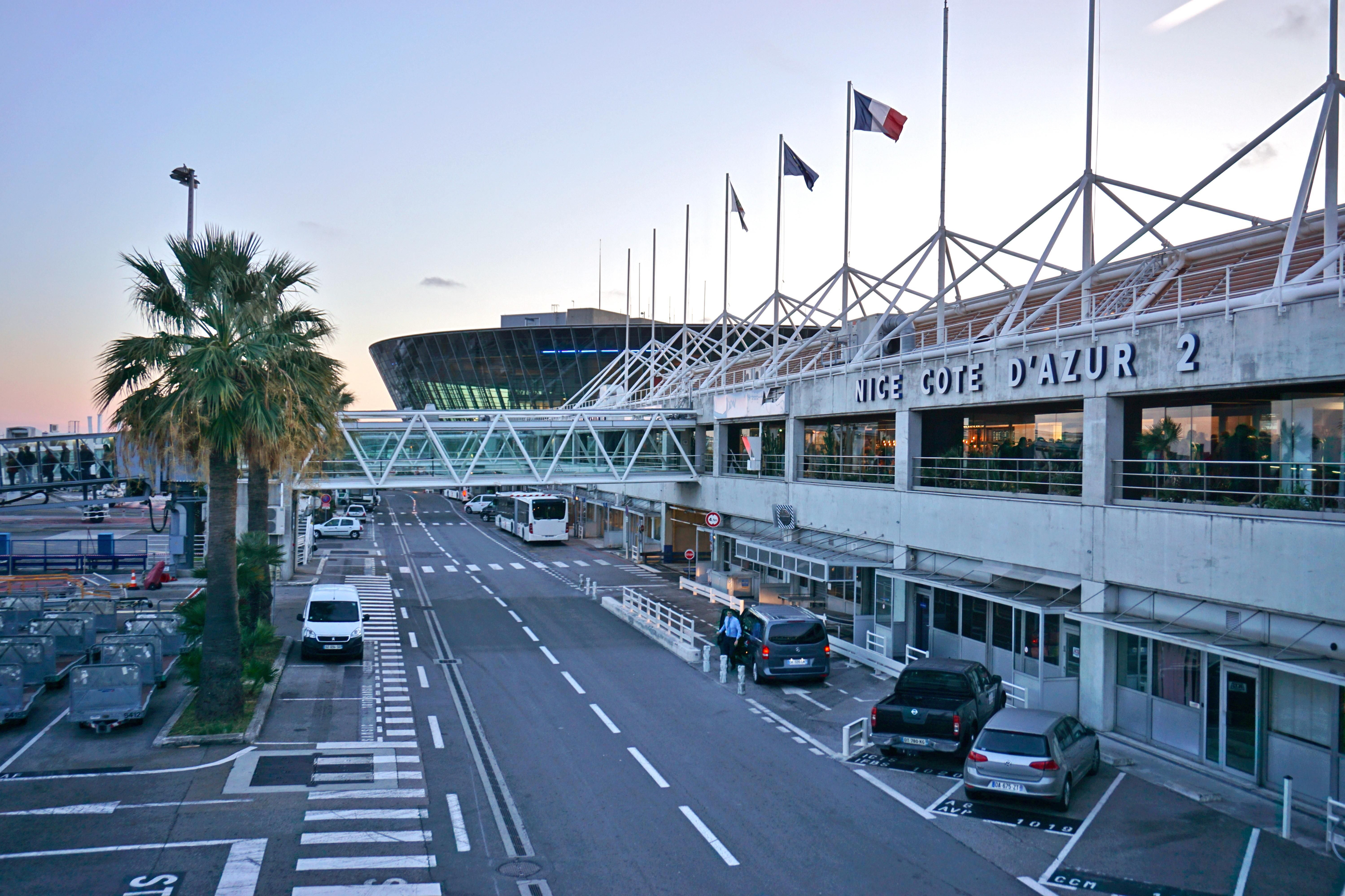 L'aeroport de Niça en una imatge d'arxiu L'aeroport de Niça en una imatge d'arxiu