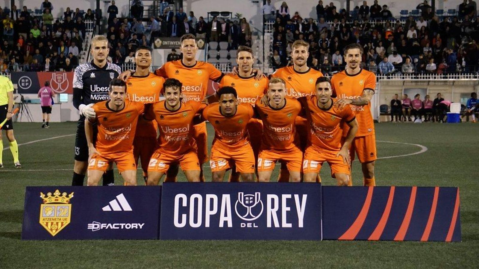 Imatge de l'onze inicial de l'Atzeneta