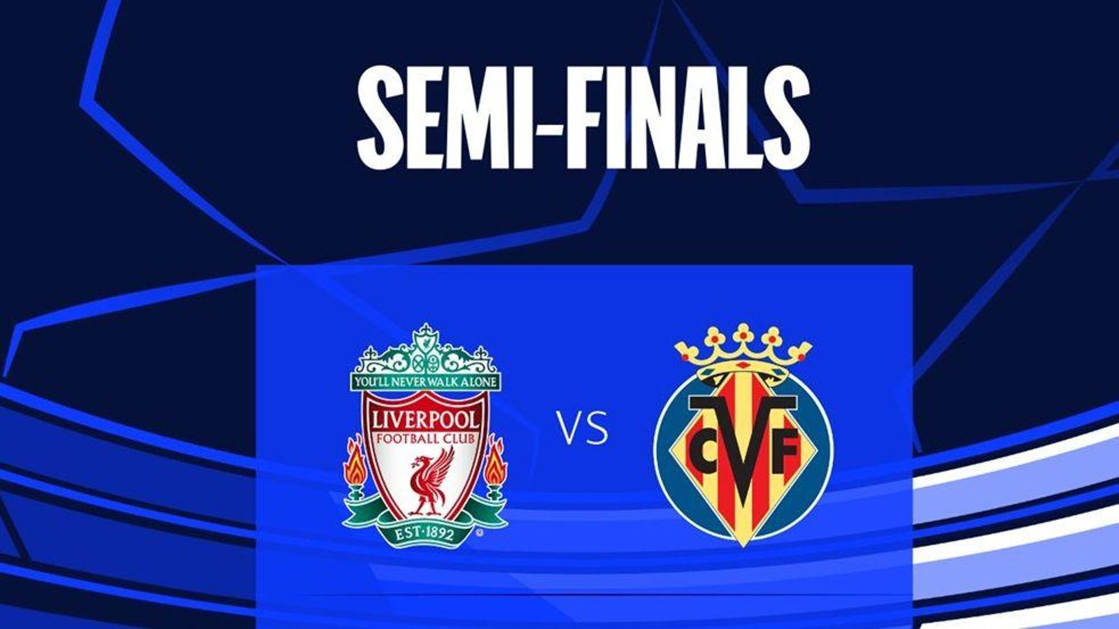 Semifinals de la Champions League entre Liverpool i Vila-real