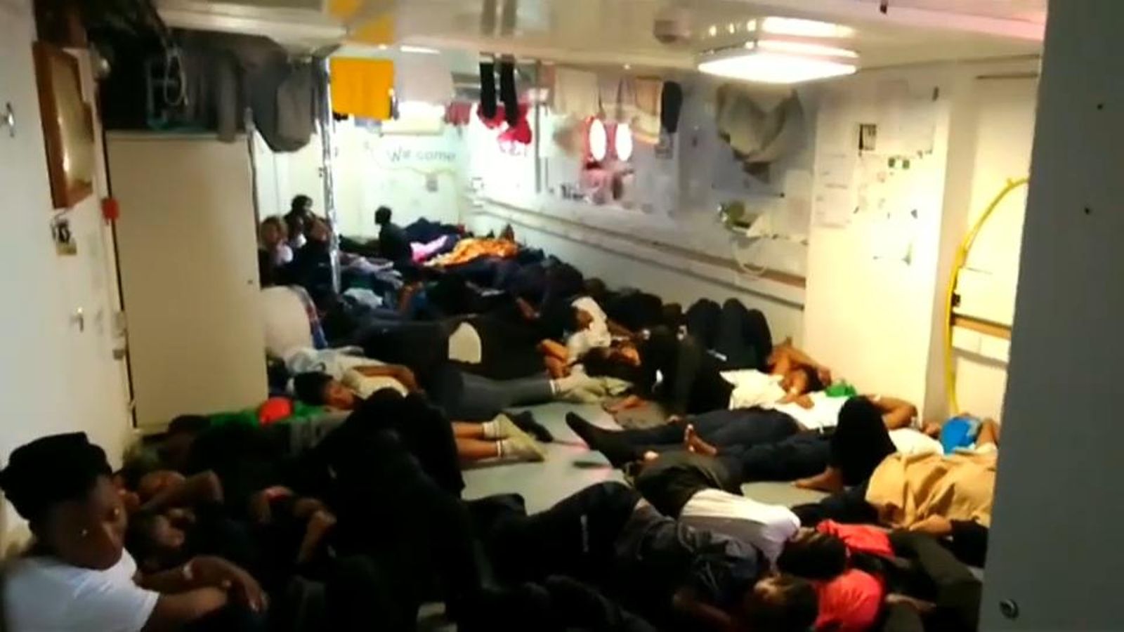 Migrants rescatats.