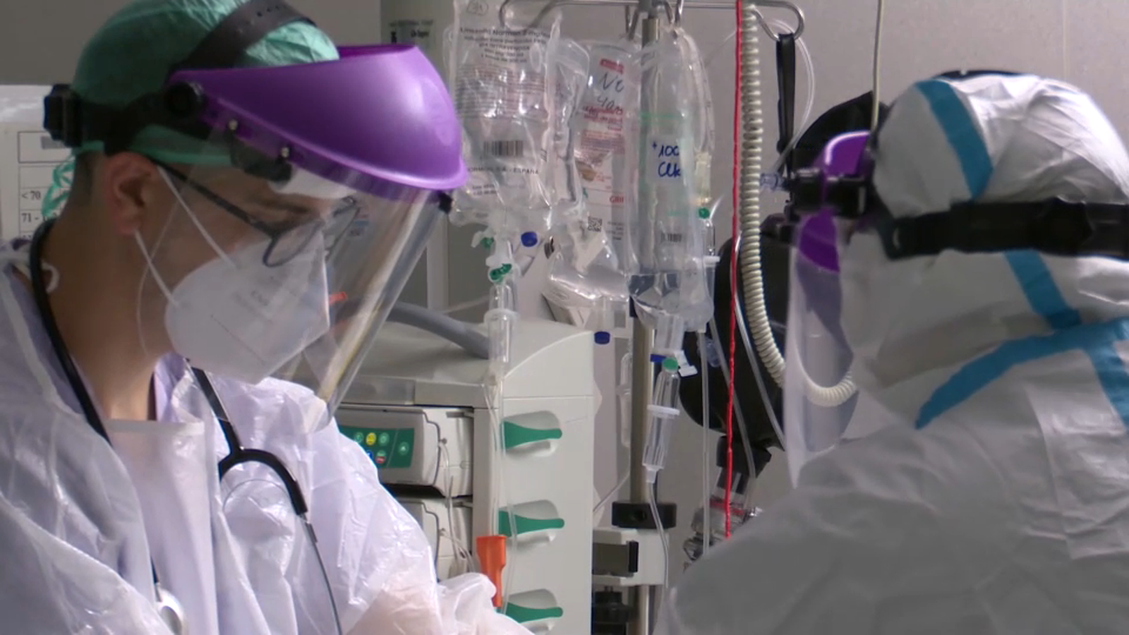 Servei UCI d'un hospital valencià