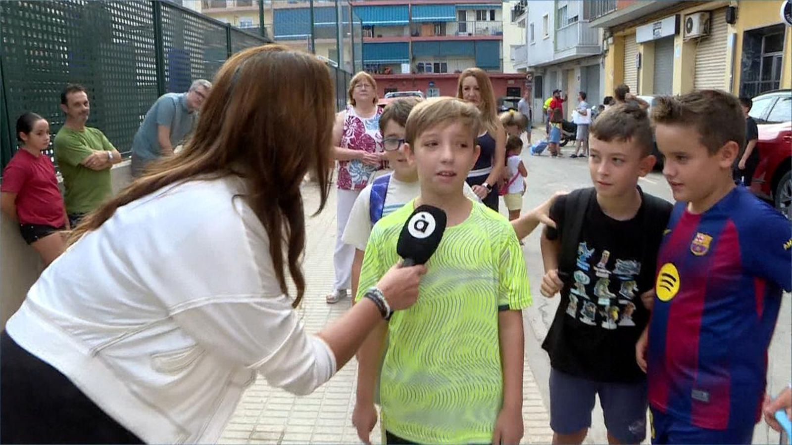 Així ha sigut la tornada a escola a Paiporta