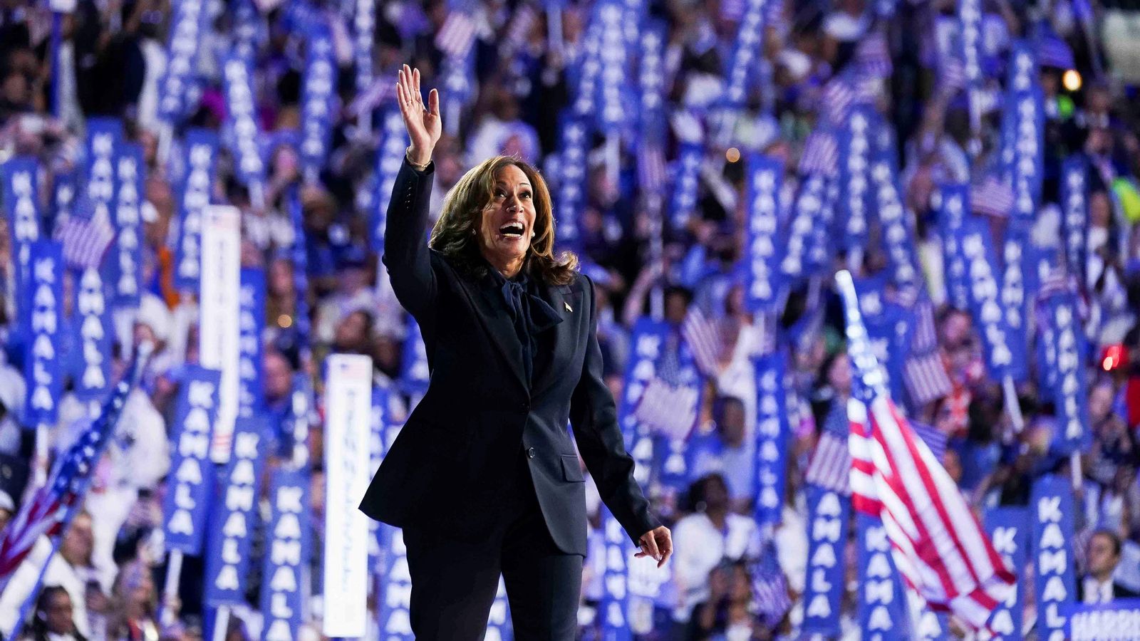 Kamala Harris tanca la Convenció Nacional Demòcrata celebrada a Chicago