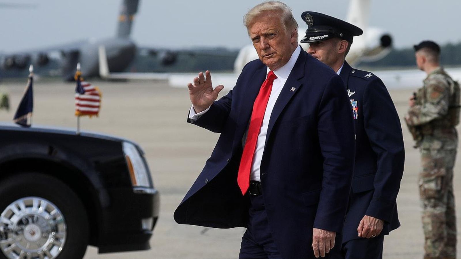 El president estatunidenc, Donald Trump, aquesta setmana