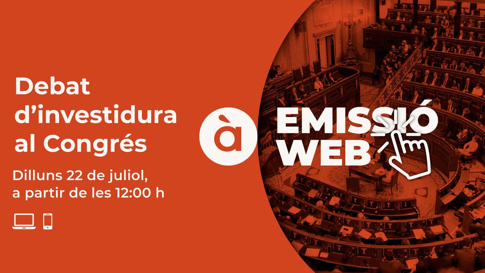 Segueix en directe el debat d’investidura al Congrés