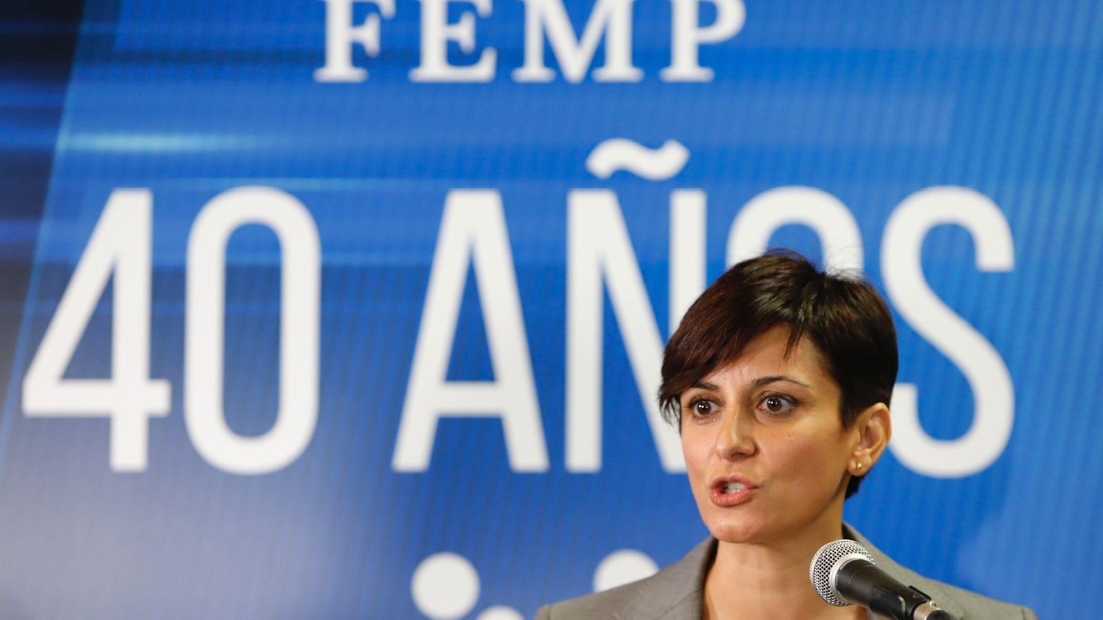 La ministra de Política Territorial i portaveu del govern, Isabel Rodríguez, aquest dijous