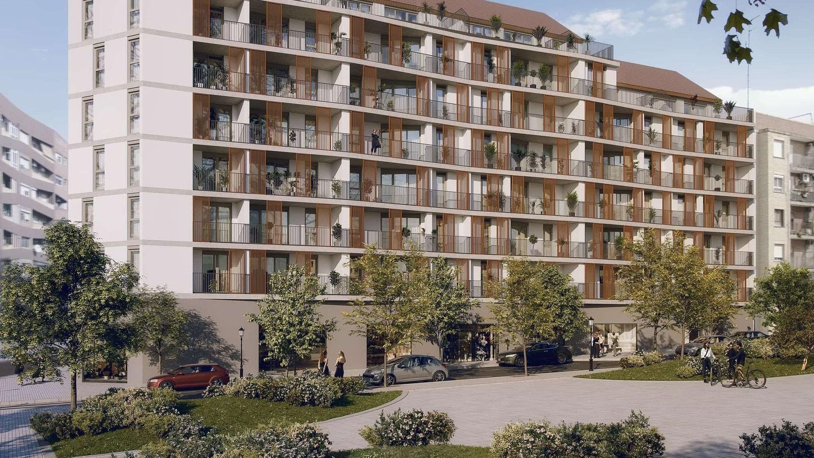 Residencial on s'han trobat les restes arqueològiques