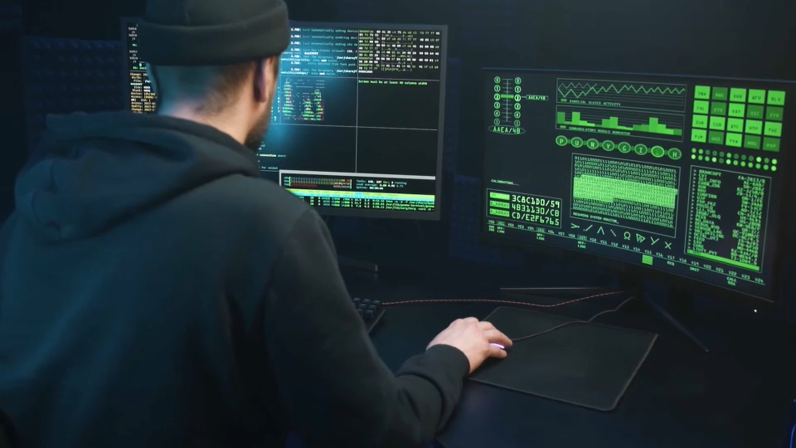 A l'altra banda de la xarxa molts ulls vigilen el que fem